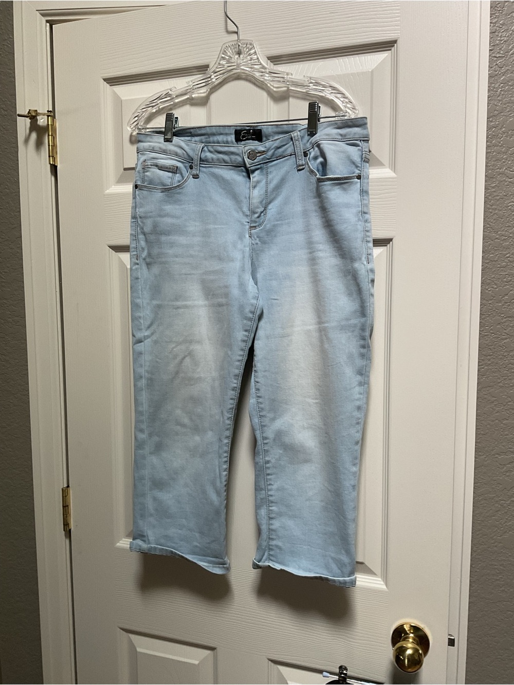 Earl Jeans Light Blue Cropped Straight Pants